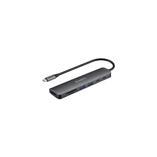 Ewent docking multipuerto usb-c 7 en 1 hdmi 4k