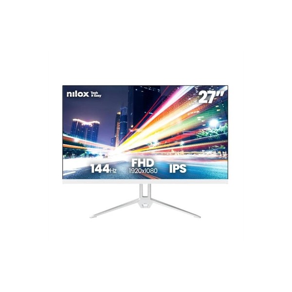 Nilox nxm27fhd14411w monitor 27" fhd ips 144hz b
